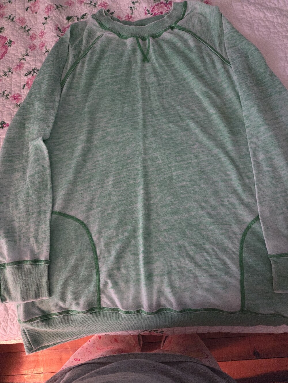 Spearmint Green Sweatshirt